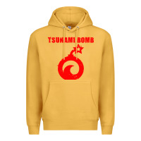 Mustard tsunami bomb trust no one Premium Hoodie - artisFamous