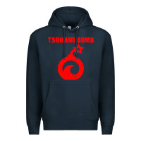Navy tsunami bomb trust no one Premium Hoodie - artisFamous