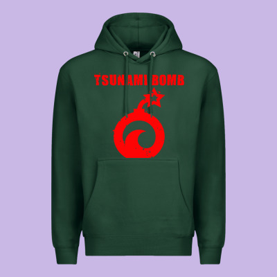 Tsunami Bomb Trust No One Premium Hoodie Designed By Artisfamous