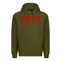 Army Green cinema amc theaters merch Premium Hoodie - artisFamous