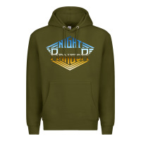 Army Green NIGHT RANGER Music Premium Hoodie - artisFamous