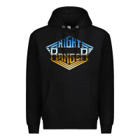 Black NIGHT RANGER Music Premium Hoodie - artisFamous
