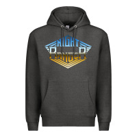 Charcoal Heather NIGHT RANGER Music Premium Hoodie - artisFamous