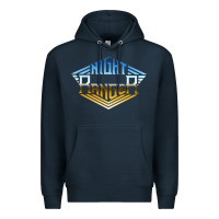 Navy NIGHT RANGER Music Premium Hoodie - artisFamous