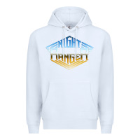 White NIGHT RANGER Music Premium Hoodie - artisFamous