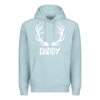 Blue Mist Daddy Deer Premium Hoodie - artisFamous