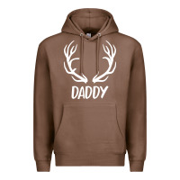 Chestnut Daddy Deer Premium Hoodie - artisFamous