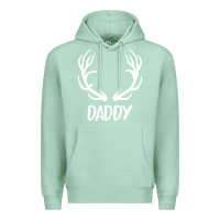 Seafoam Daddy Deer Premium Hoodie - artisFamous