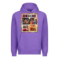 Purple Shonen knife Premium Hoodie - artisFamous