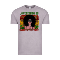 Vintage Zinc juneteenth is independence Vintage Tee - SublimationCraftShop