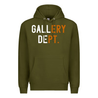 Army Green Gallery Dept. Premium Hoodie - artisFamous