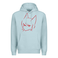 Blue Mist Aphmau Sketch Premium Hoodie - artisFamous