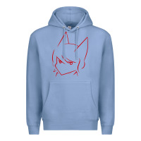 Colony Blue Aphmau Sketch Premium Hoodie - artisFamous