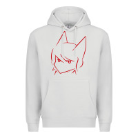 Dove Grey Aphmau Sketch Premium Hoodie - artisFamous