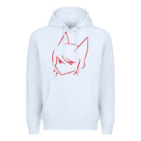 White Aphmau Sketch Premium Hoodie - artisFamous