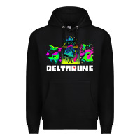 Black Deltarune Premium Hoodie - artisFamous