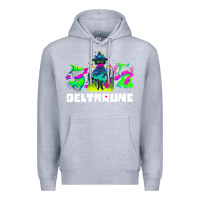 Heather Grey Deltarune Premium Hoodie - artisFamous