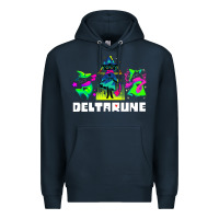 Navy Deltarune Premium Hoodie - artisFamous