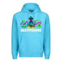Ocean Blue Deltarune Premium Hoodie - artisFamous
