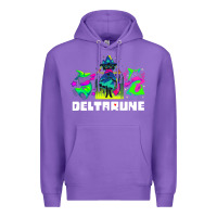 Purple Deltarune Premium Hoodie - artisFamous