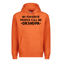 Carrot my favorite people call me grandpa black Premium Hoodie - artisFamous