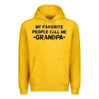 Lemon my favorite people call me grandpa black Premium Hoodie - artisFamous