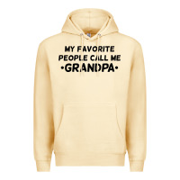 Pina Colada my favorite people call me grandpa black Premium Hoodie - artisFamous