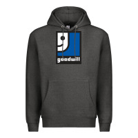 Charcoal Heather Goodwill Premium Hoodie - artisFamous