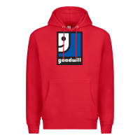Red Goodwill Premium Hoodie - artisFamous