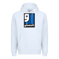 White Goodwill Premium Hoodie - artisFamous