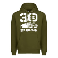 Army Green 30 years of diy 924 gilman streets Premium Hoodie - artisFamous