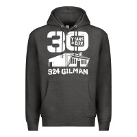 Charcoal Heather 30 years of diy 924 gilman streets Premium Hoodie - artisFamous