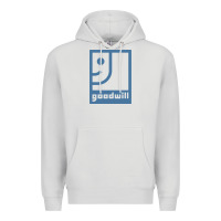 Dove Grey GOODWILL Premium Hoodie - artisFamous