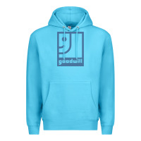 Ocean Blue GOODWILL Premium Hoodie - artisFamous