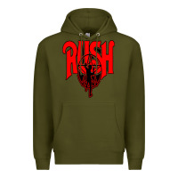 Army Green rush Premium Hoodie - artisFamous