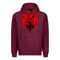 Burgundy rush Premium Hoodie - artisFamous