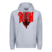 Heather Grey rush Premium Hoodie - artisFamous