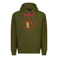 Army Green rush Premium Hoodie - artisFamous