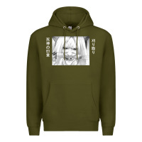 Army Green reaper death Premium Hoodie - artisFamous