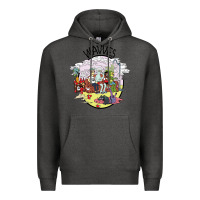 Charcoal Heather wavves Premium Hoodie - artisFamous