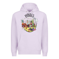 Lilac wavves Premium Hoodie - artisFamous