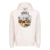 Pale Pink wavves Premium Hoodie - artisFamous