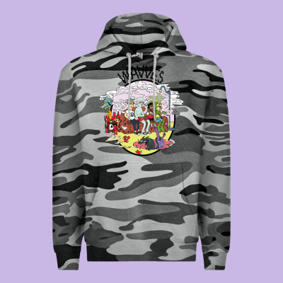 Wavves Premium Hoodie Designed By Artisfamous