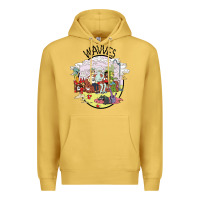 Antique Gold wavves Premium Hoodie - artisFamous