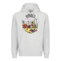 Dove Grey wavves Premium Hoodie - artisFamous