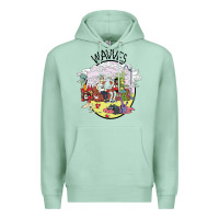 Seafoam wavves Premium Hoodie - artisFamous