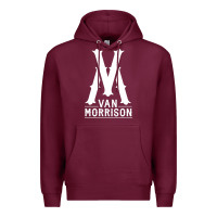Burgundy Van Morrison Music Premium Hoodie - artisFamous
