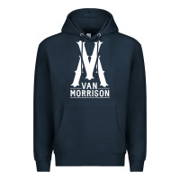 Navy Van Morrison Music Premium Hoodie - artisFamous