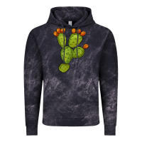 Cloud Black cactus Vintage Hoodie - BarkalooDesign