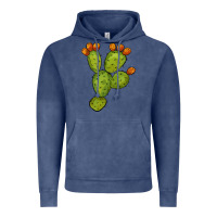Vintage Denim cactus Vintage Hoodie - BarkalooDesign